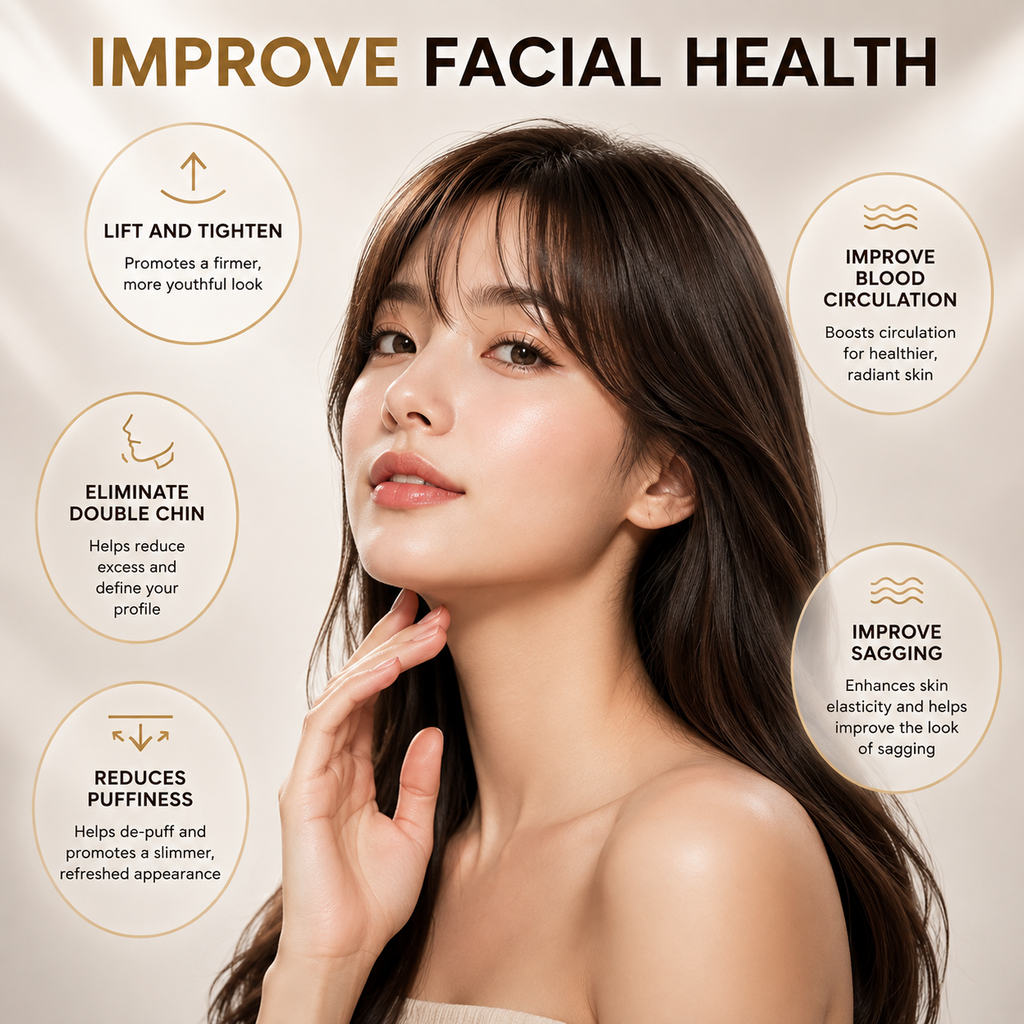 Facial Contour Massage Brush + Travel Case | MIVA Skin