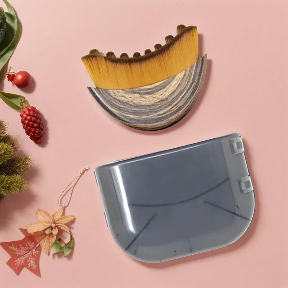 Facial Contour Massage Brush + Travel Case | MIVA Skin