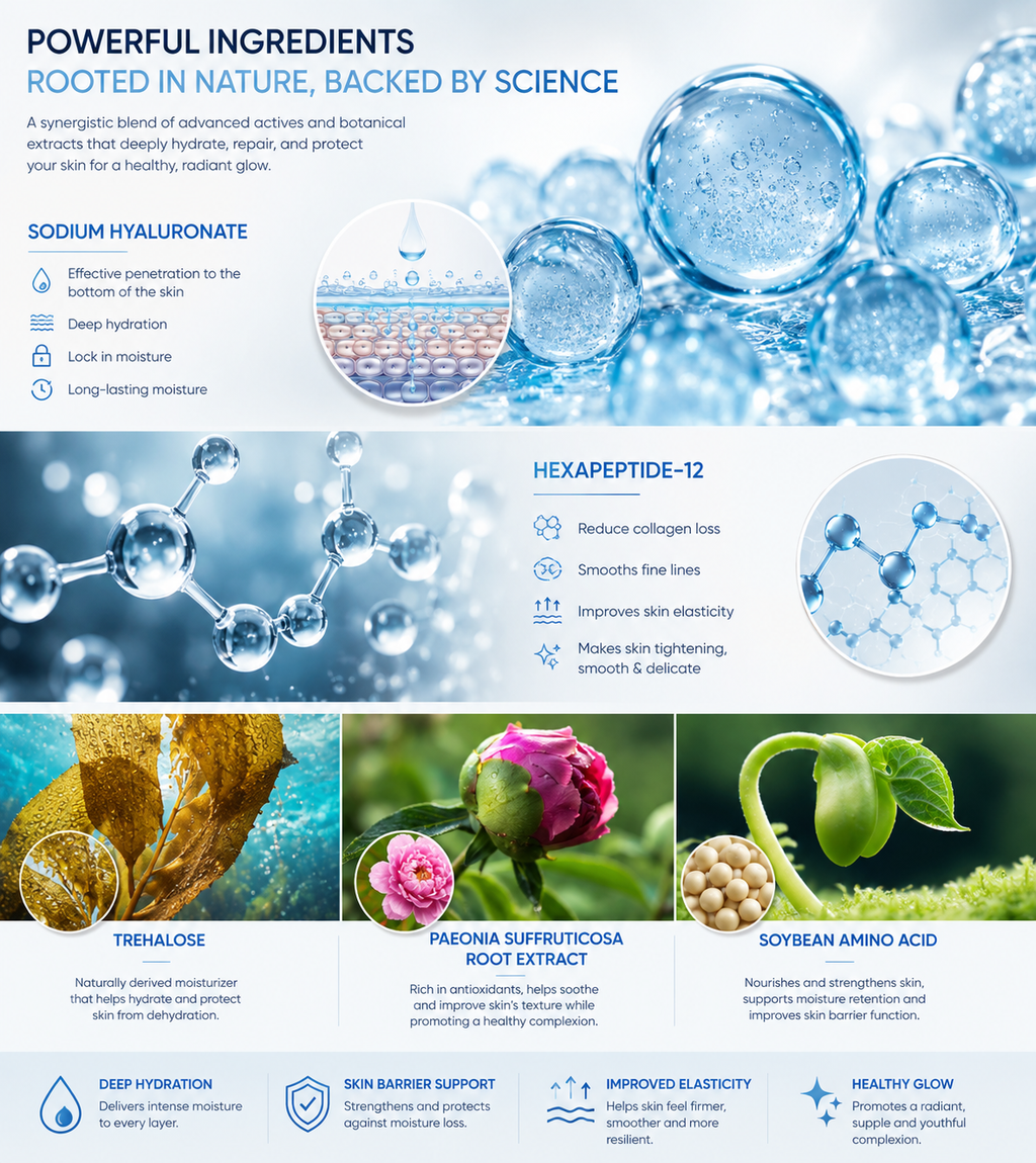 Hyaluronic Hydration Serum | MIVA Skin